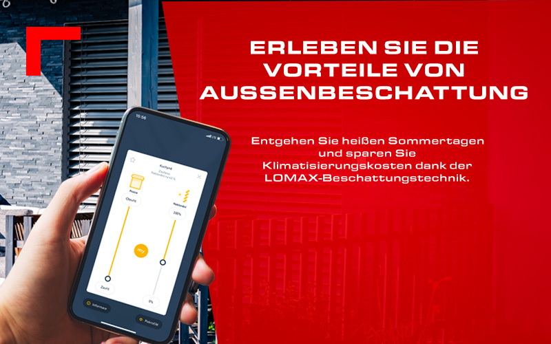 Erleben Sie die Vorteile von Aussenbeschattung