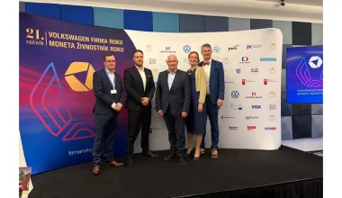 Gruppenfoto von der Preisverleihung Volkswagen Firma roku 2026