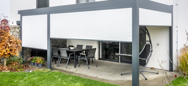 Beispiele – realisierte Screen-Rollläden 