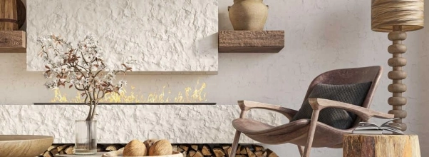 Interieur im Wabi-Sabi-Stil